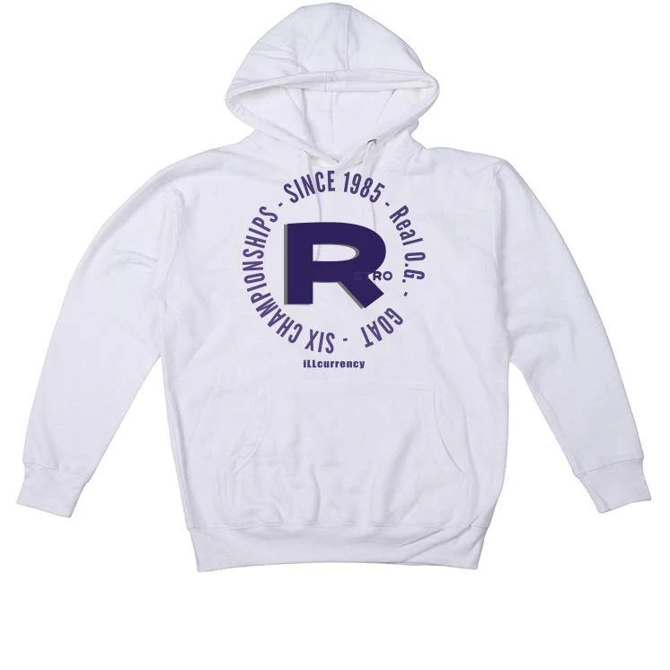 Air Jordan 3 “Court Purple” White T-Shirt (retro og) - Image 2