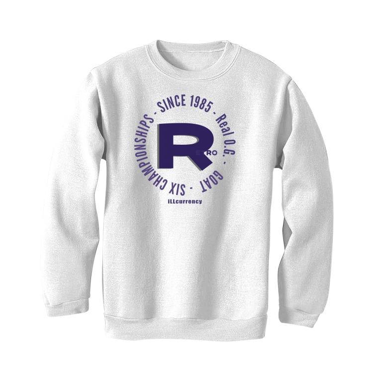 Air Jordan 3 “Court Purple” White T-Shirt (retro og) - Image 3