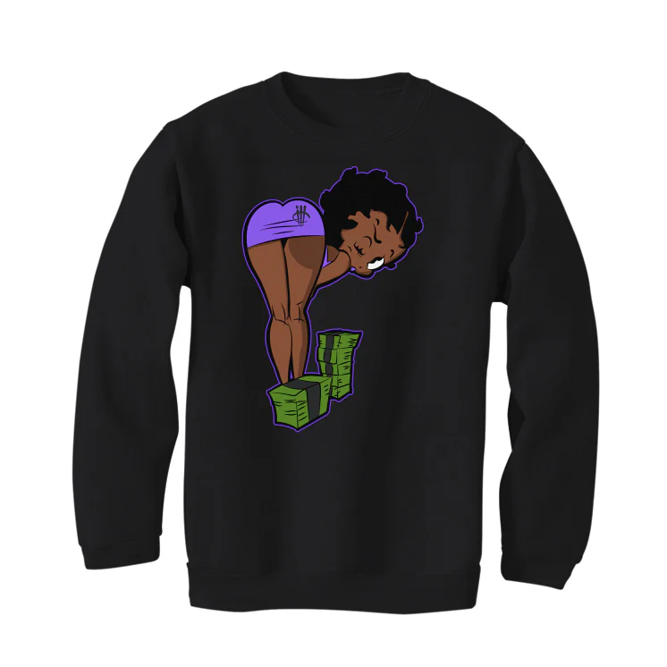 Air Jordan 3 Dark Iris - Black T-Shirt (BOO) - Image 4