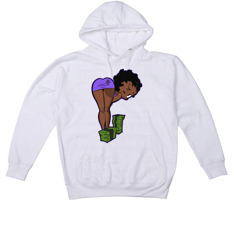 Air Jordan 3 Dark Iris - White T-Shirt (BOO) - Image 3