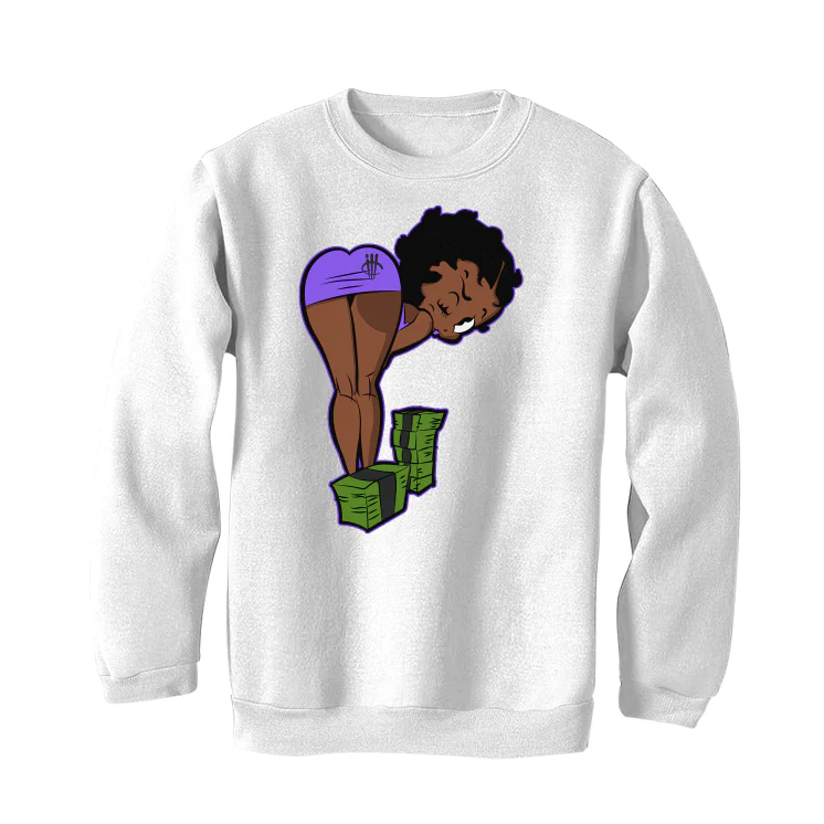 Air Jordan 3 Dark Iris - White T-Shirt (BOO) - Image 4