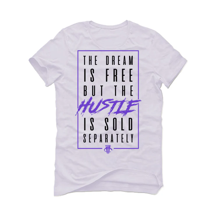 AIR JORDAN 3 "DARK IRIS" White T-Shirt (Dream is Free) - Image 2