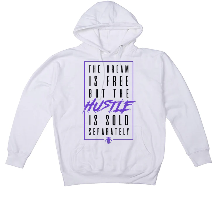 AIR JORDAN 3 "DARK IRIS" White T-Shirt (Dream is Free) - Image 3