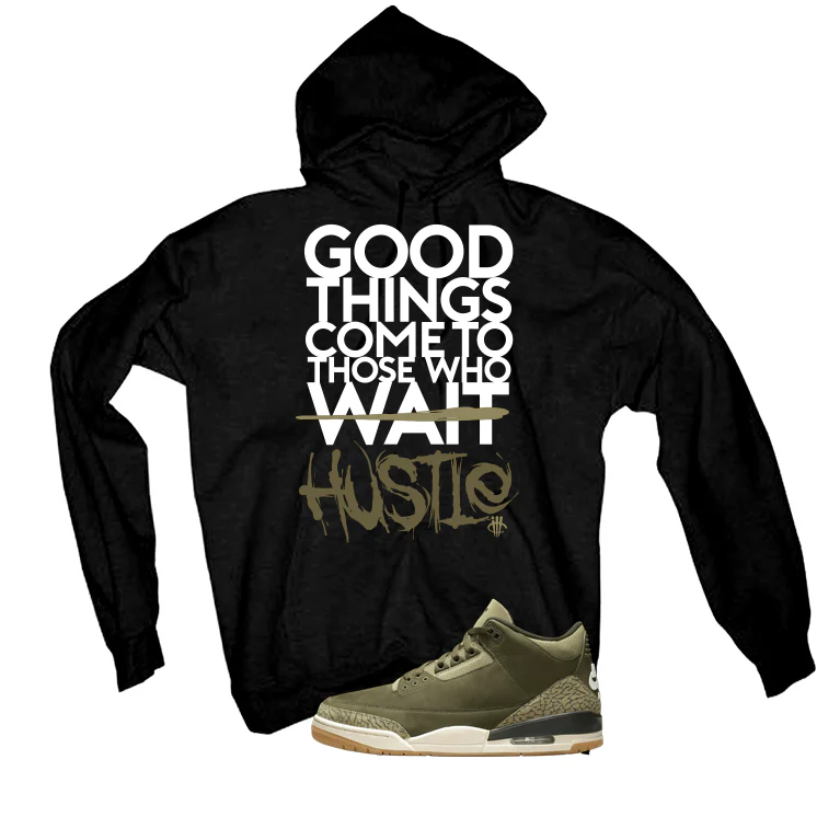 Air Jordan 3 Family Affair Matching T-Shirt, Sweatshirts & Hoodies Black T-Shirt (Good Things)| illcurrency - Image 3
