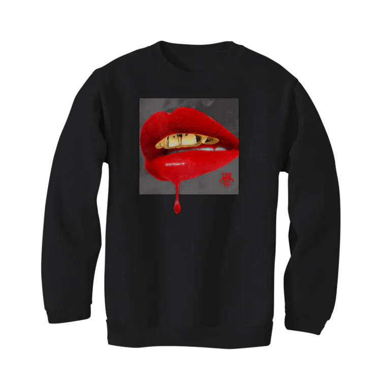 Air Jordan 3 “Fire Red” OG Black T-Shirt (LIPSTICK) - Image 4