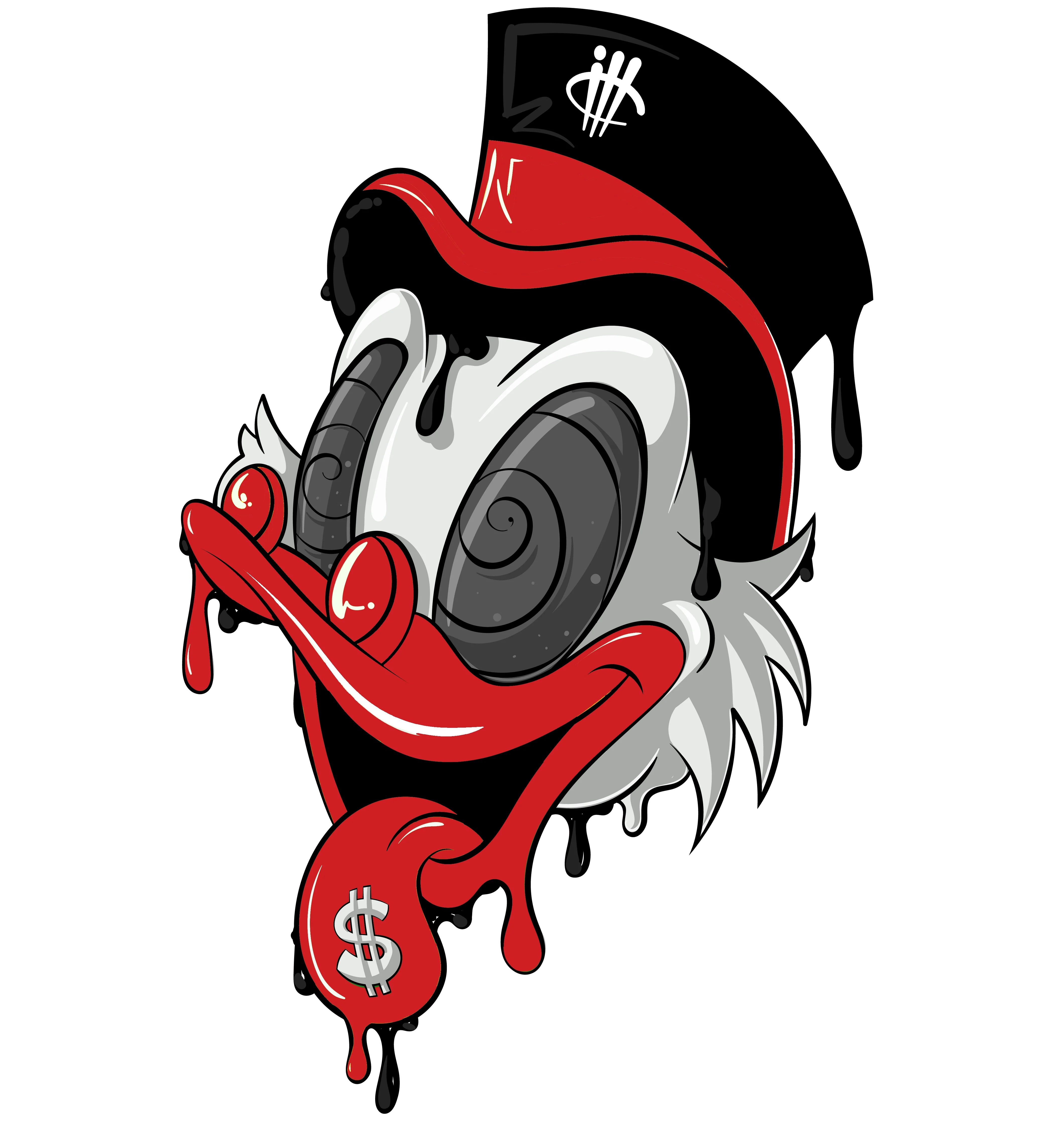 Air Jordan 3 “Fire Red” OG Black T-Shirt (Money Duck)