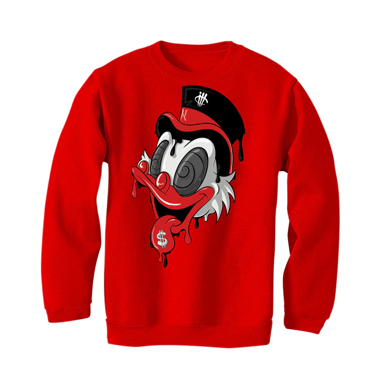Air Jordan 3 “Fire Red” OG Red T-Shirt (Money Duck) - Image 4