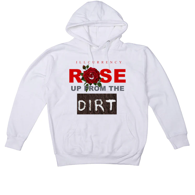 Air Jordan 3 “Fire Red” OG White T-Shirt (Rose up from the dirt) - Image 3