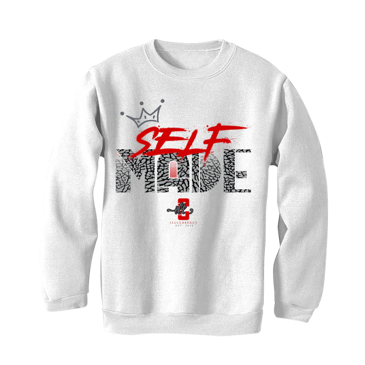 Air Jordan 3 “Fire Red” OG White T-Shirt (Self Made) - Image 4