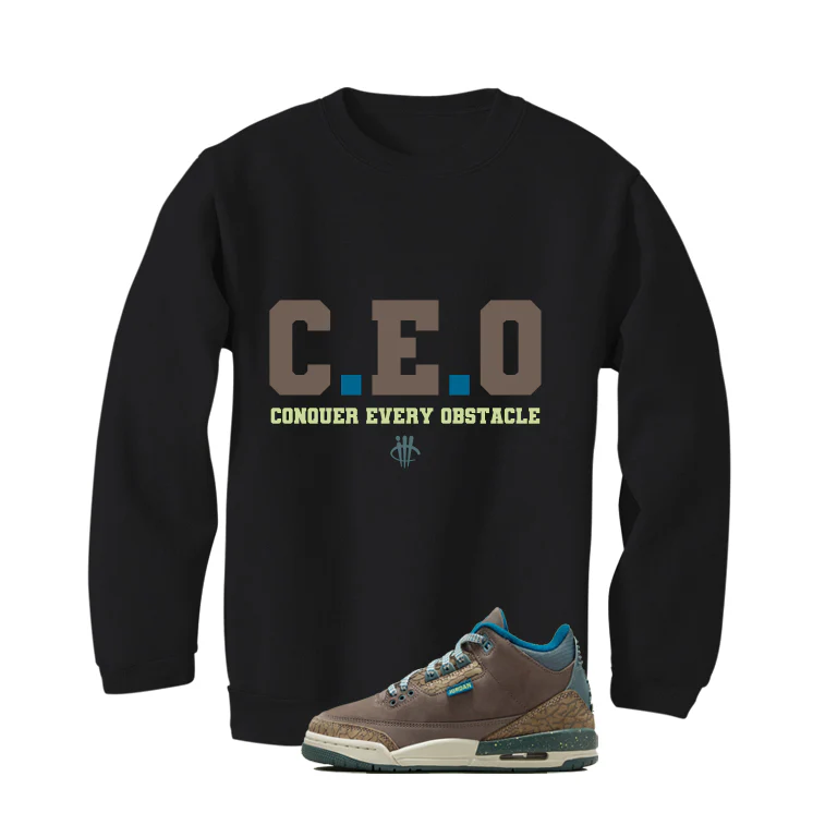 Air Jordan 3 GS We Outside Matching T-Shirt, Sweatshirts & Hoodies Black T-Shirt (Ceo)| illcurrency - Image 4