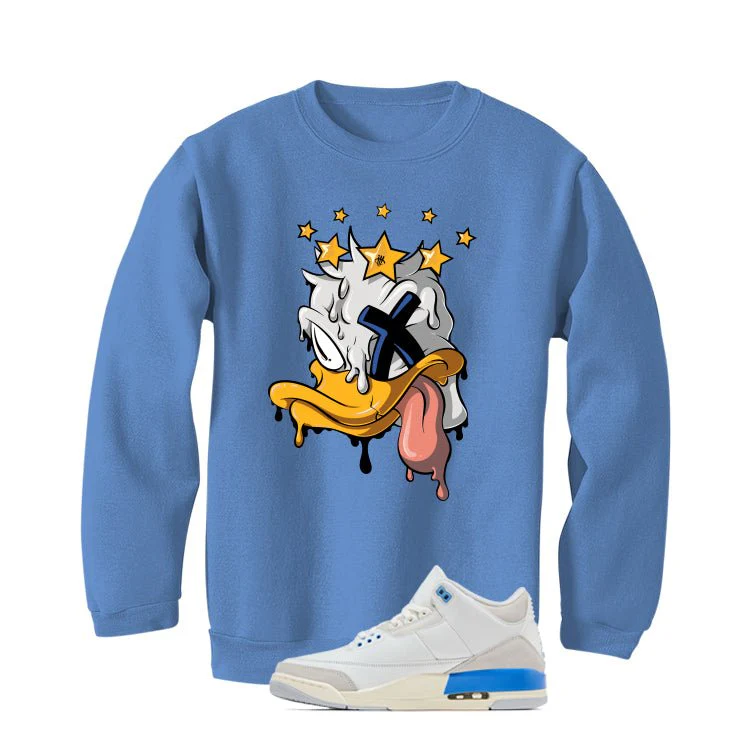 Air Jordan 3 Lucky Shorts Carolina Blue T-Shirt (Ducked)| illcurrency - Image 4