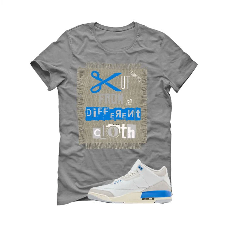 Air Jordan 3 Lucky Shorts Grey T-Shirt (Cut from a different cloth)| illcurrency - Image 2