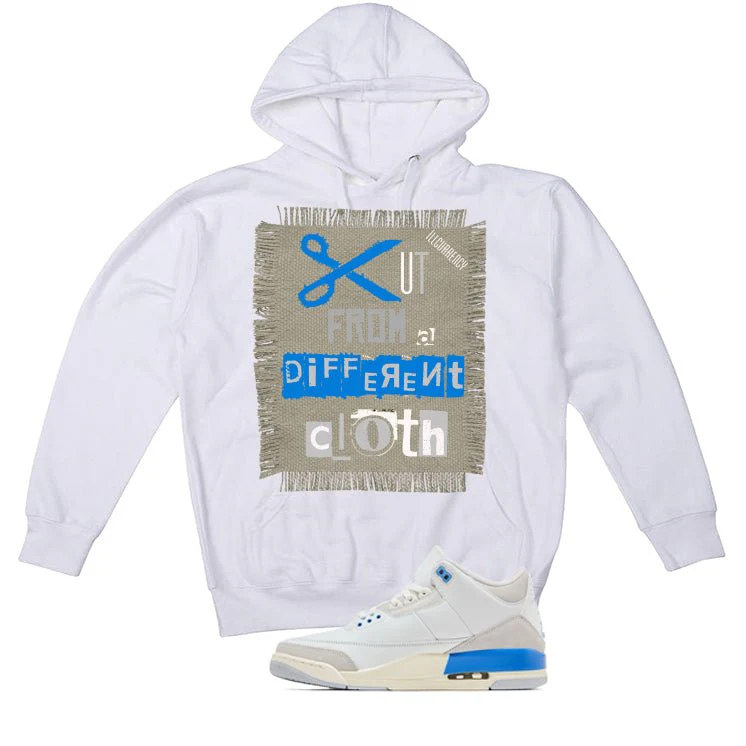 Air Jordan 3 Lucky Shorts White T-Shirt (Cut from a different cloth)| illcurrency - Image 3