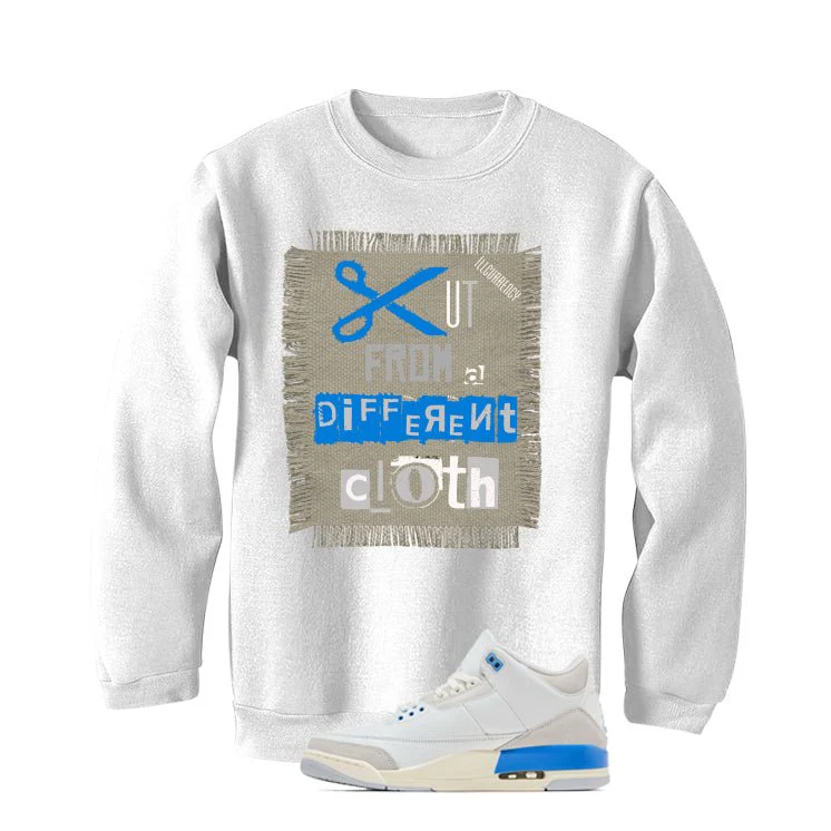 Air Jordan 3 Lucky Shorts White T-Shirt (Cut from a different cloth)| illcurrency - Image 4