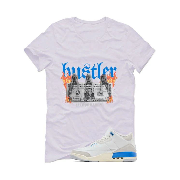 Air Jordan 3 Lucky Shorts White T-Shirt (See No Evil Hustler)| illcurrency - Image 2