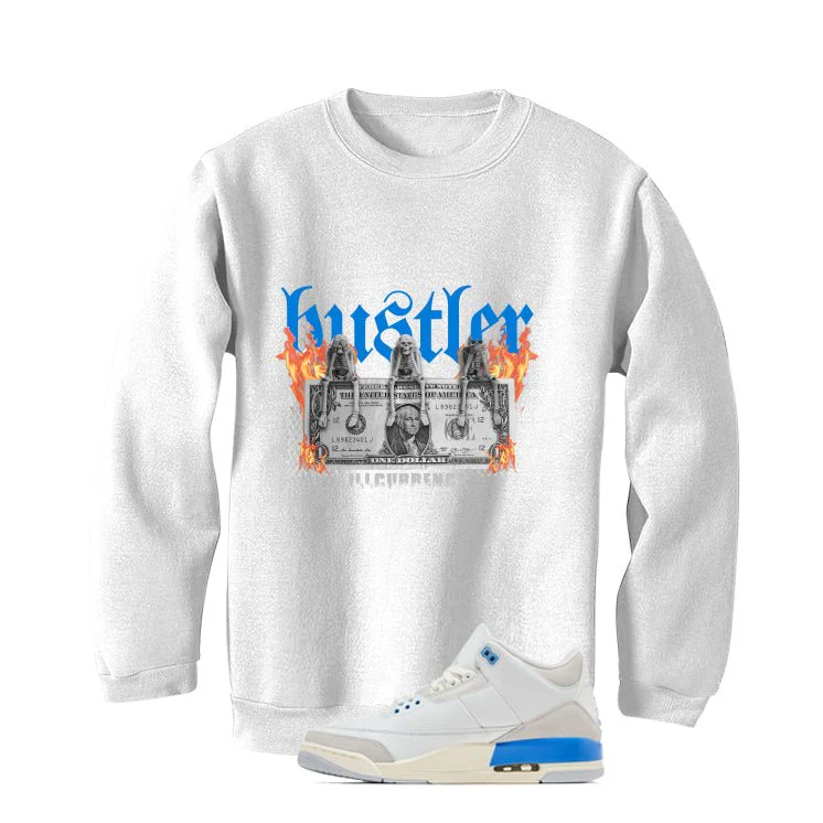Air Jordan 3 Lucky Shorts White T-Shirt (See No Evil Hustler)| illcurrency - Image 4