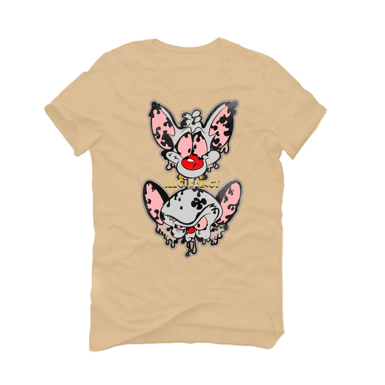 Air Jordan 3 "Muslin" 2022 Tan T-Shirt (BRAIN DAMAGE) - Image 2