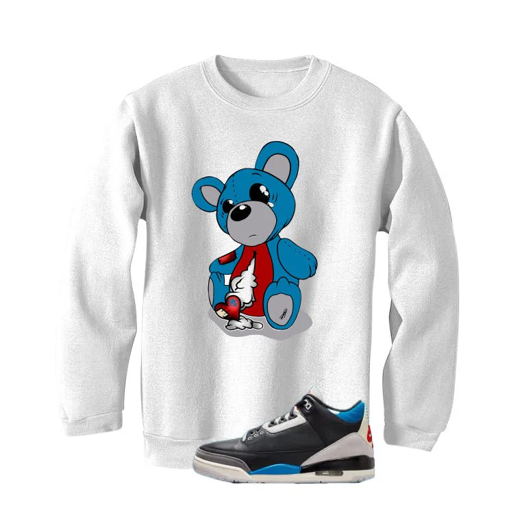 Air Jordan 3 OG Rare Air White T-Shirt (Big Teddy)| illcurrency - Image 4