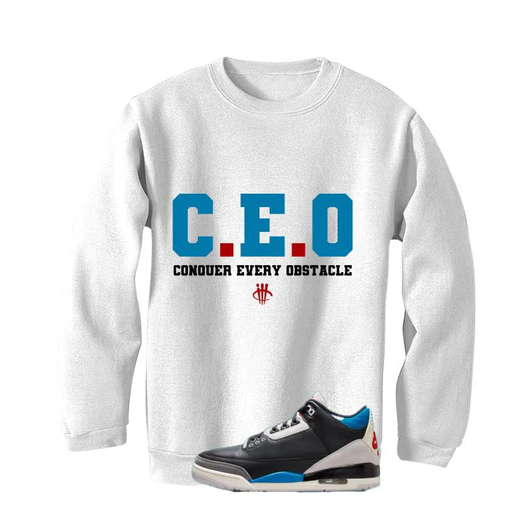 Air Jordan 3 OG Rare Air White T-Shirt (CEO)| illcurrency - Image 4