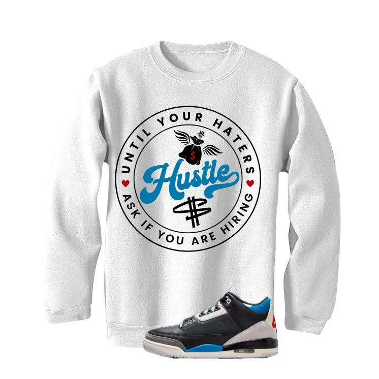 Air Jordan 3 OG Rare Air White T-Shirt (Haters Catch Up)| illcurrency - Image 4