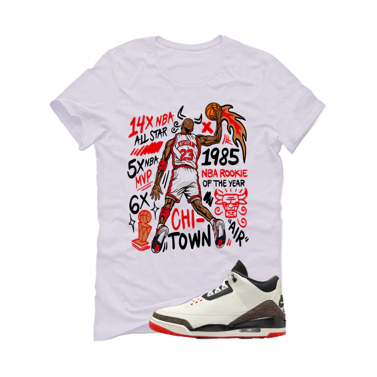 Air Jordan 3 OG World’s Best Dad Matching T-Shirt, Sweatshirts, & Hoodies White T-Shirt (85 Rookie)| illcurrency - Image 2