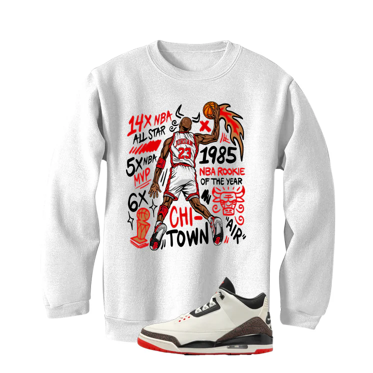 Air Jordan 3 OG World’s Best Dad Matching T-Shirt, Sweatshirts, & Hoodies White T-Shirt (85 Rookie)| illcurrency - Image 4