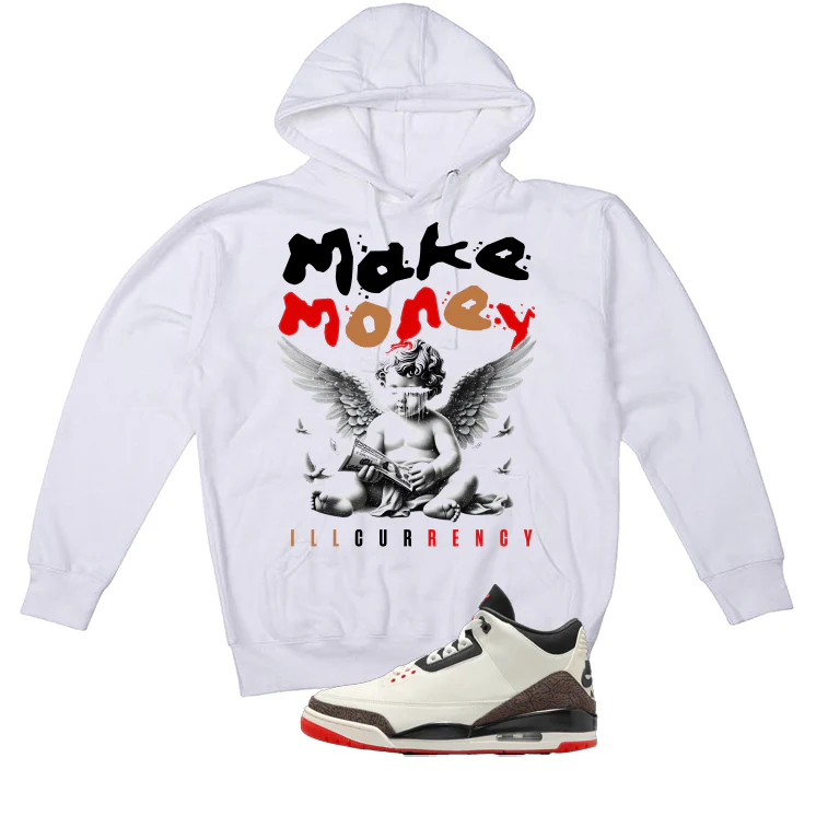 Air Jordan 3 OG World’s Best Dad Matching T-Shirt, Sweatshirts, & Hoodies White T-Shirt (Make Money)| illcurrency - Image 3
