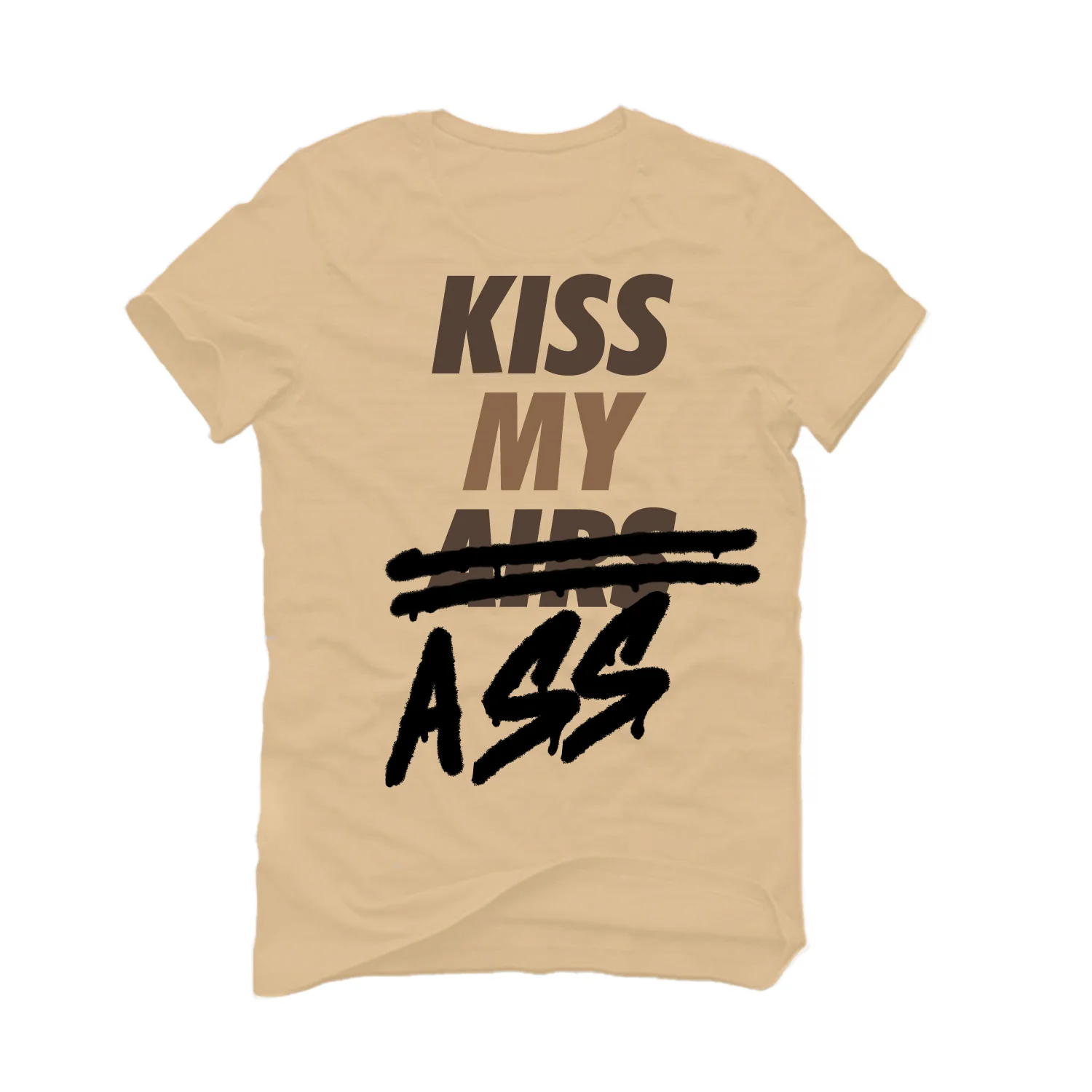 Air Jordan 3 "Palomino" Tan T-Shirt (KISS MY AIRS) - Image 2