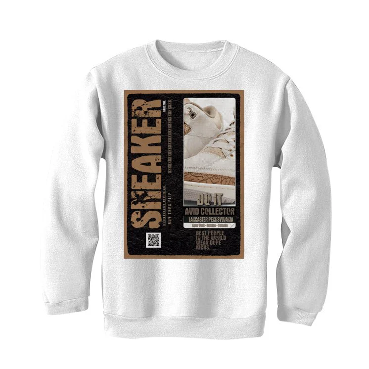Air Jordan 3 "Palomino" White T-Shirt (SNEAKERS COLLECTOR) - Image 4