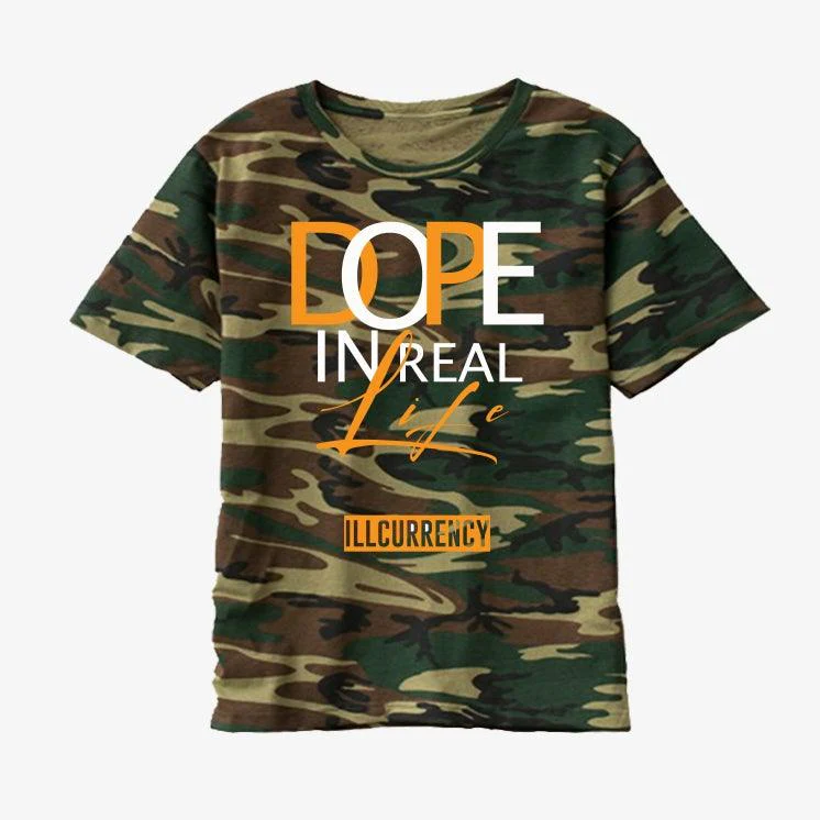 Air Jordan 3 “Patchwork” Camo T-Shirt (DOPE) - Image 2