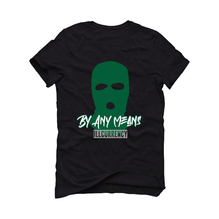 Air Jordan 3 “Pine Green” Black T-Shirt (By Any Means) - Image 2