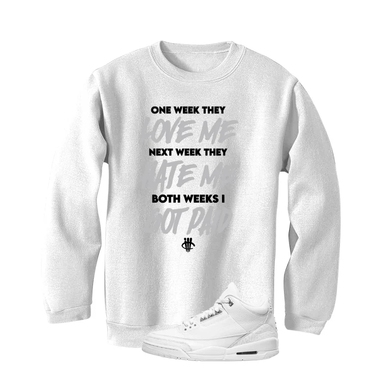 Air Jordan 3 Pure Money White T-Shirt (paid)| illcurrency - Image 4