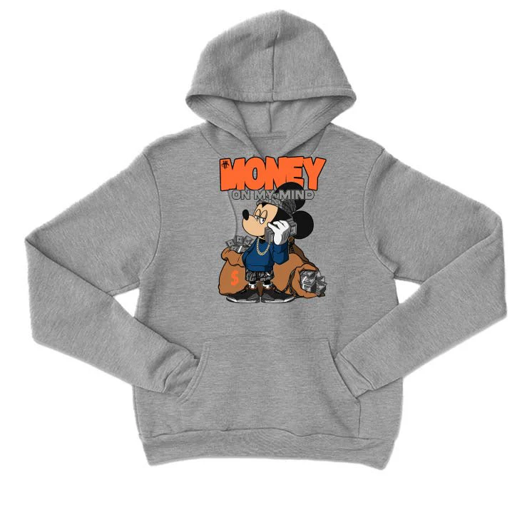 Air Jordan 3 Retro “Fear” | illcurrency Grey T-Shirt (money on my mind) - Image 3