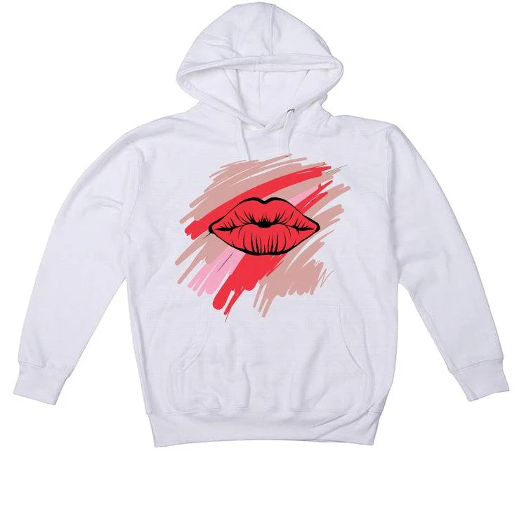 Air Jordan 3 “Rust Pink” 2021 White T-Shirt (Lips) - Image 3