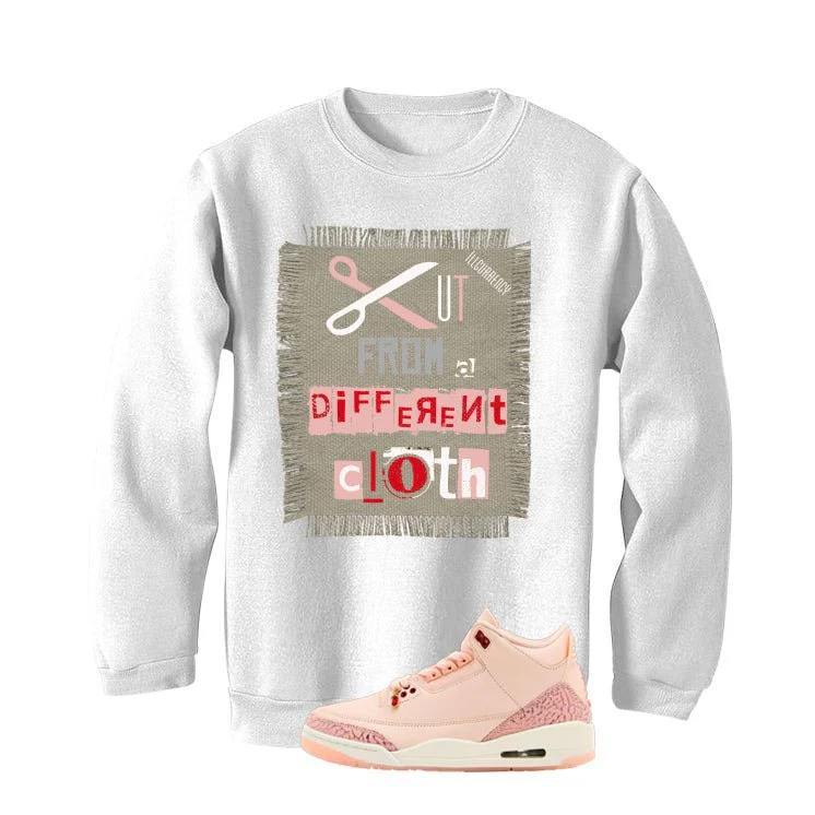 Air Jordan 3 Valentine’s Day White T-Shirt (Cut from a different cloth)| illcurrency - Image 4