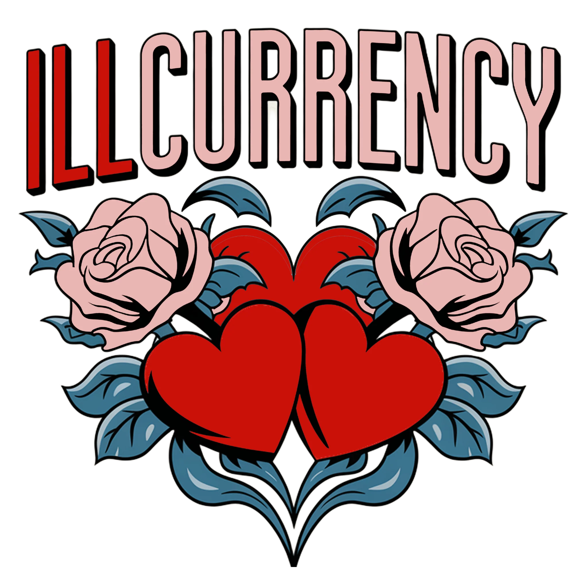 Air Jordan 3 Valentine’s Day White T-Shirt (illcurrency rose hearts)| illcurrency