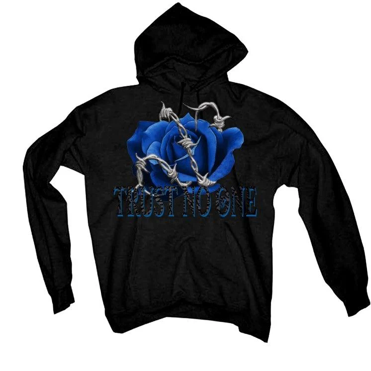 Air Jordan 3 Varsity Royal Black T-Shirt (trust no one) - Image 2
