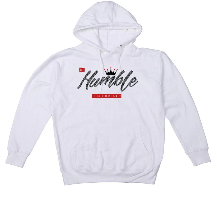 Air Jordan 3 White Cement Reimagined - White T-Shirt (Be Humble) - Image 3