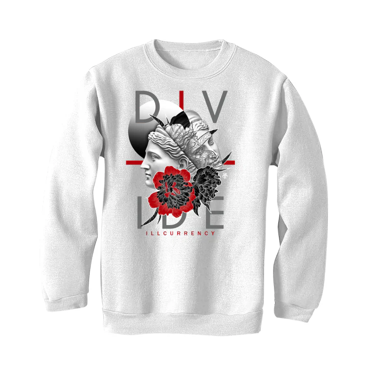Air Jordan 3 White Cement Reimagined - White T-Shirt (Divide) - Image 4