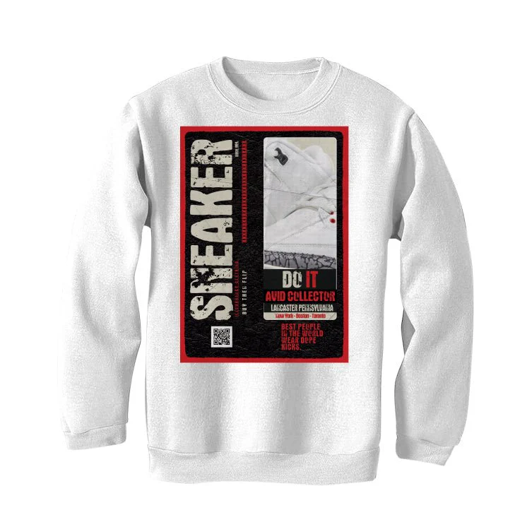 Air Jordan 3 “White Cement Reimagined” | illcurrency White T-Shirt (SNEAKER COLLECTOR) - Image 4