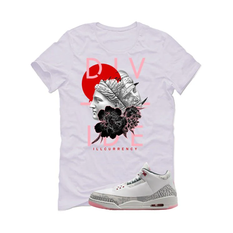 Air Jordan 3 Wings White T-Shirt (Divide)| illcurrency - Image 2