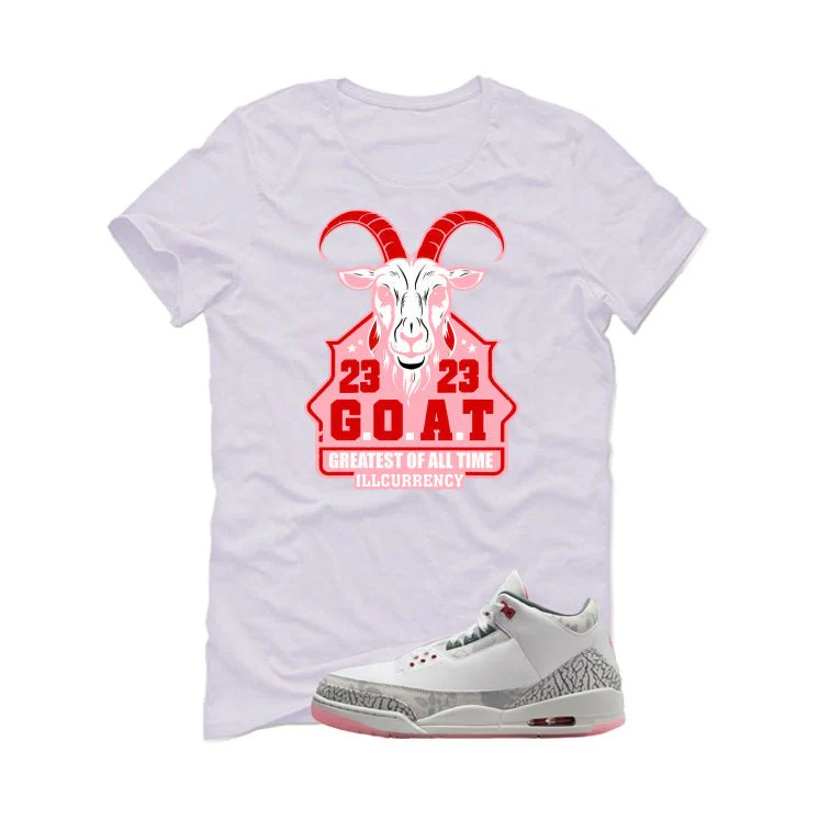 Air Jordan 3 Wings White T-Shirt (Greatest of all time)| illcurrency - Image 2