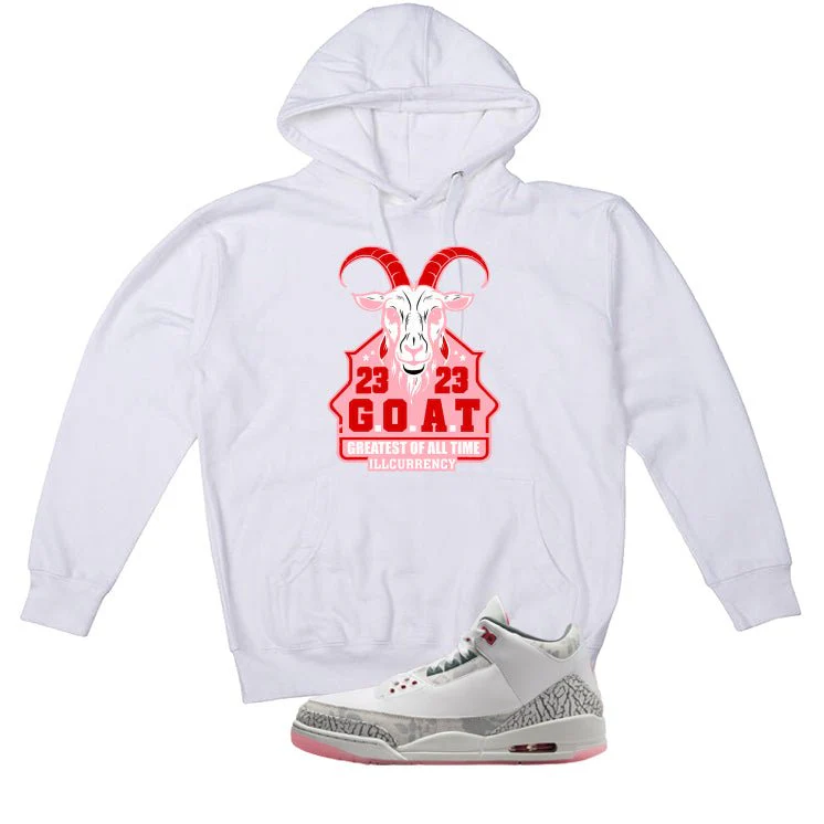 Air Jordan 3 Wings White T-Shirt (Greatest of all time)| illcurrency - Image 3