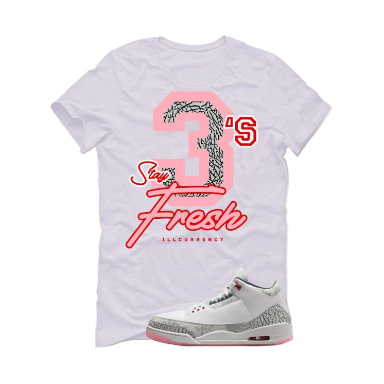 Air Jordan 3 Wings White T-Shirt (Stay Fresh)| illcurrency - Image 2