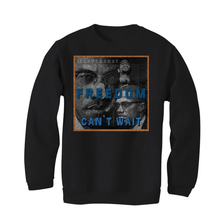 Air Jordan 3 "Wizards" | illcurrency Black T-Shirt (FREEDOM) - Image 4
