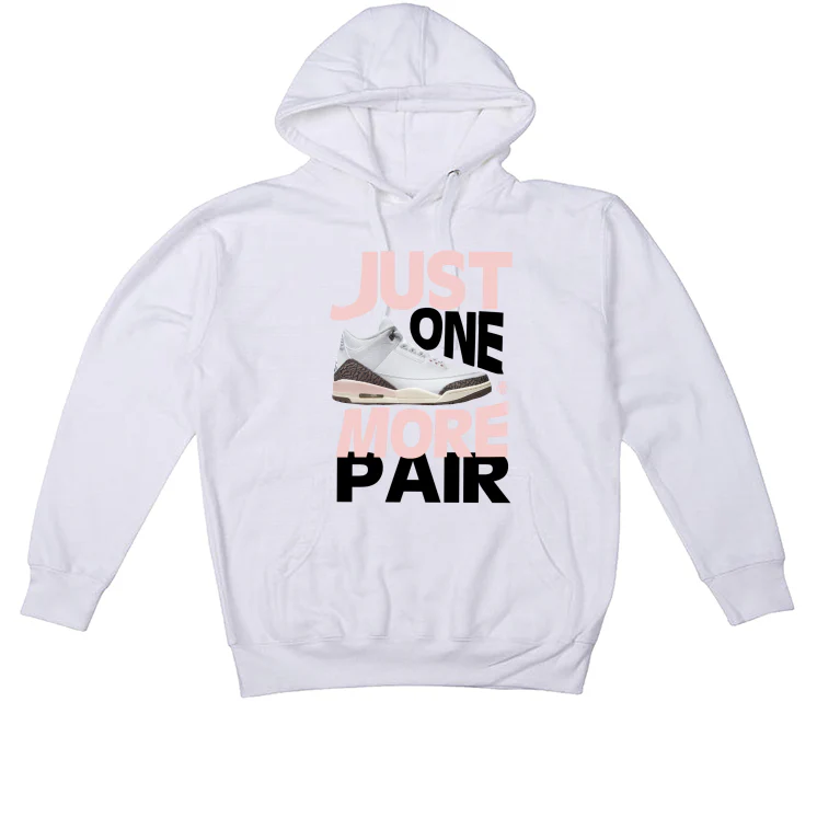 Air Jordan 3 WMNS “Neapolitan” | illcurrency White T-Shirt (JUST ONE MORE PAIR) - Image 3