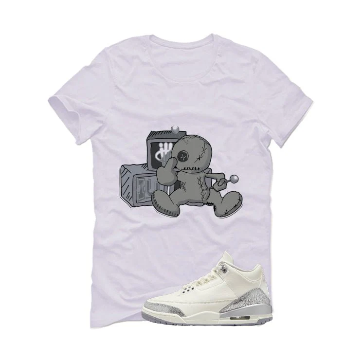 Air Jordan 3 WMNS Sail White T-Shirt (Fck You)| illcurrency - Image 2