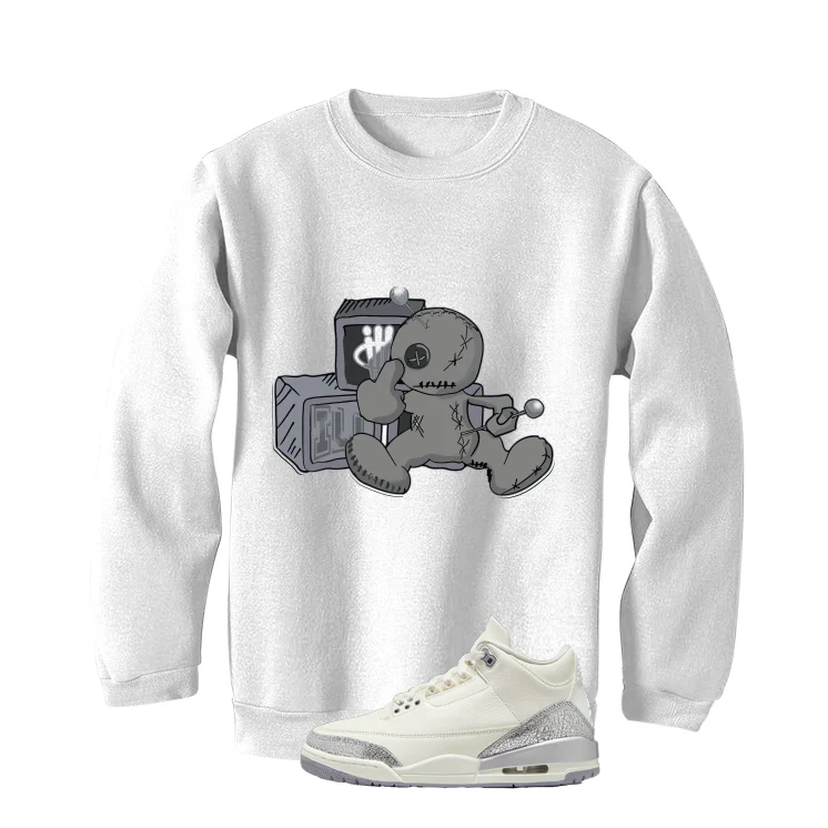Air Jordan 3 WMNS Sail White T-Shirt (Fck You)| illcurrency - Image 4