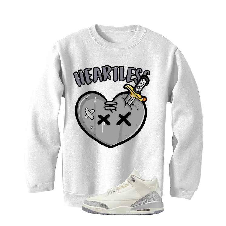 Air Jordan 3 WMNS Sail White T-Shirt (Heartless)| illcurrency - Image 4