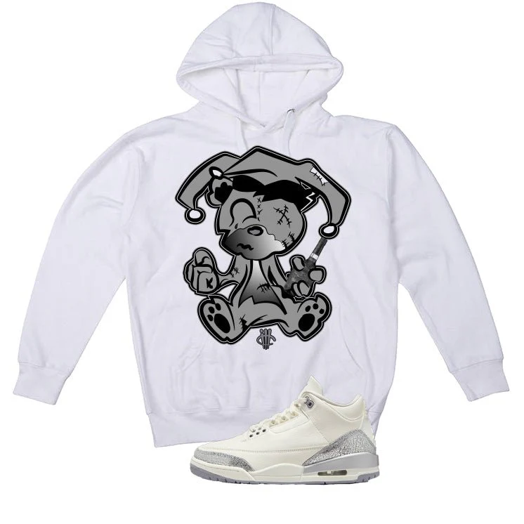 Air Jordan 3 WMNS Sail White T-Shirt (Teddy Joker)| illcurrency - Image 3